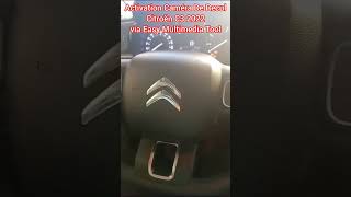 citroën C3 2022 RVC Camera activation with easy multimedia software [upl. by Kcirdnekel]