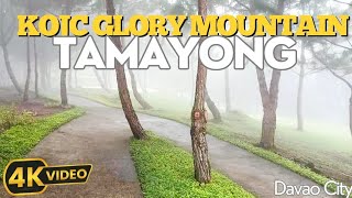 EXPLORING KOJC GLORY MOUNTAIN TAMAYONG DAVAO CITY PHILIPPINES RAIN WALK 4K [upl. by Llered635]