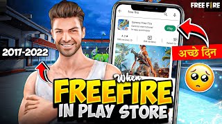 Finally Free Fire in Play Store 😍 [upl. by Strep]