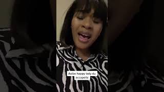 Lady Du  Asibe Happy Acapella Version  Kabza De Small Cover [upl. by Atikahs]