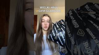 Co myślicie o legginsach Gym Glamour 🤔 haul gymglamour [upl. by Staal]