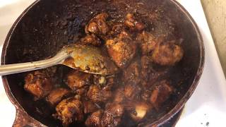 GUYANESE🇬🇾STYLE CASSAREEP CHICKEN [upl. by Mela]