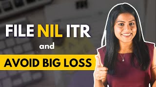 Nil ITR filing online 202425  how to file zero itr online [upl. by Fiedler]