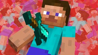 Minecraft but With Too Many Deaths [upl. by Merv90]