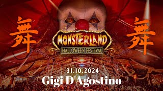 🔴 Gigi DAgostino Live Monsterland Ferrara 2024 [upl. by Ilenay]