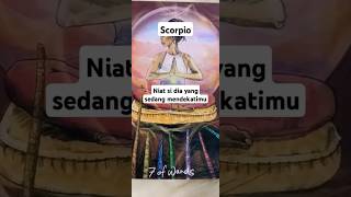 quotNiat si dia yang sedang mendekatimuquot scorpio tarot zodiak cinta [upl. by Nalor]