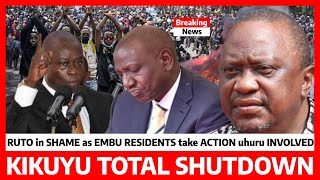 Kimeumana‼️RUTO in PANIC as EMBU RESIDENTS take action UHURU involved GACHAGUA speaks TENSION Rises [upl. by Annua448]