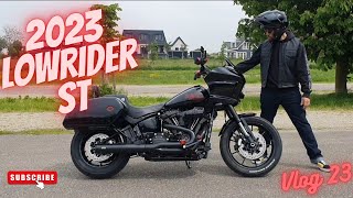 HarleyDavidson Lowrider ST 2023 Walkaround  Power Style and True Harley Sound [upl. by Yreffej]