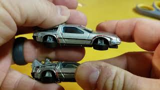 2019 Hot Wheels F case back to the future time machine hover mode versus super treasure hunt movie [upl. by Naveb]