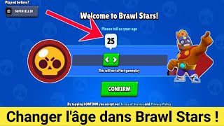 Comment changer lâge dans Brawl Stars  Tutoriel 2024 [upl. by Deny397]