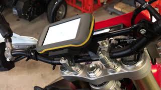 CRF450L GPS Mount [upl. by Artimid678]