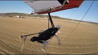 Footlaunch Electric Hangglider Practice [upl. by Petromilli742]