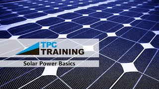 Solar Power Maintenance w TPC Online Webinar  TPC Training [upl. by Schindler]