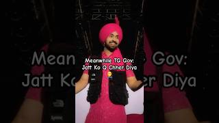 Gov ko Hi Roast Kar Diya😂 diljitdosanjh Diljit GOAT for Reason  diljitdosanjh shorts roast [upl. by Ecirtra269]