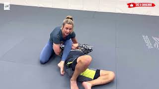 Laura Sanko MMA Demo  Modified Kimura [upl. by Halie]