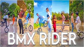 BMX Riders TiktokCycle Stunt Tiktok videos Trending Tiktok Viral Bmx Tiktok videos Yusufbmx [upl. by Eillom]