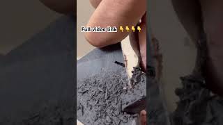 Soft satisfying scraping black asmr shorts anjalidhaka scraping viral [upl. by Vincentia]