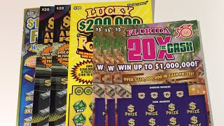 Raspaditos de la Florida lottery 100 special for 100 subscribers 👍 [upl. by Notned404]