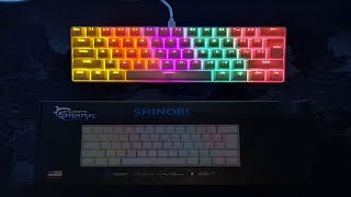 WHITE SHARK  White Shark Mechanical Keyboard  SHINOBI  UNBOXING [upl. by Relyhcs]