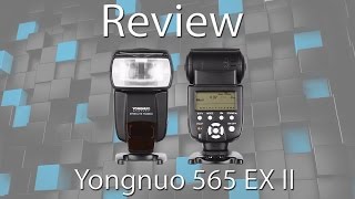 Flash Yongnuo 565EX II  Review [upl. by Ruskin]