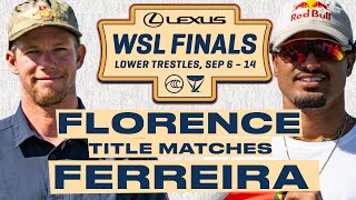 John John Florence vs Italo Ferreira  Lexus WSL Finals 2024  Title Matches [upl. by Arzed287]