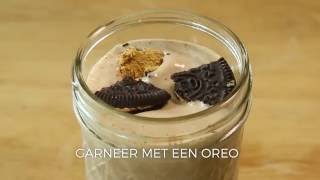 Genieten met Culy pindakaasNutellaOreo shake [upl. by Hanyaz]