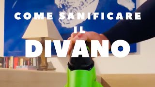 Come sanificare un divano senza l’utilizzo di prodotti chimici 🍃 pulirefacile cleaning pulizia [upl. by Hplar]