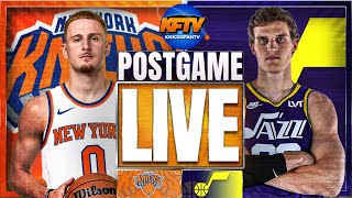 New York Knicks vs Utah Jazz Post Game Show EP 475 Highlights Analysis Live Callers [upl. by Amitak]