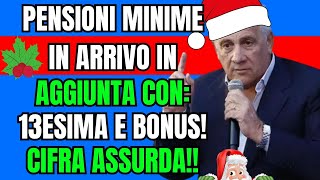 Dicembre da Record per le Pensioni Minime Importo Totale con Tredicesima Bonus e Quattordicesima [upl. by Eniroc38]