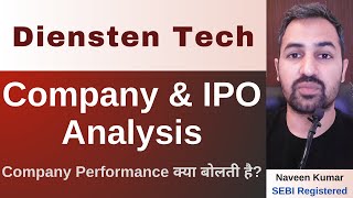 Diensten Tech IPO  Diensten Tech Limited IPO  GMP  Review  Analysis [upl. by Elamrej]