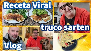 😋RECETA VIRAL 🫂 ABRAZOS 🍳TRUCO SARTENES🍳 [upl. by Darla619]