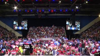 Local reactions to Trump rally in Salem Virginia [upl. by Ahseikram568]