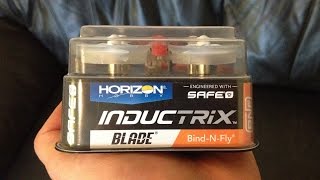 Blade Inductrix BNF Ultra Micro EDF Quadcopter Drone with SAFE Unboxing Maiden Flight and Review [upl. by Ardrey]