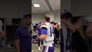 Sam Darnold after the Vikings Week 1 Win 🤩 [upl. by Aneez]