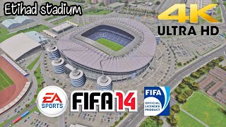 FIFA 14 PlayStation 4 4K Ultra HD Etihad Stadium [upl. by Liagabba]