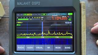 Malahit DSP2 SDR demonstration [upl. by Ahsita461]