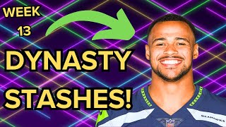 5 MUST STASH Players for Dynasty Leagues  Dynasty Fantasy Football 2023 [upl. by Solon]