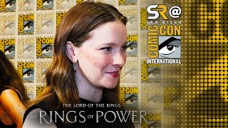 Morfydd Clark Teases Galadriels Story In The Rings of Power Season 2 At SDCC 2024 [upl. by Reivilo143]