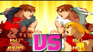 FT5  XMen vs Street Fighter  Preventer Wind vs icescream aka Brokeback Junterz [upl. by Tnahs]