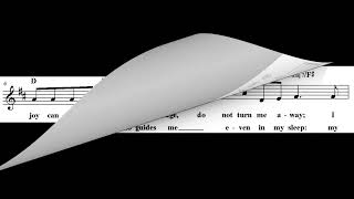 The Path Of Life  Soper  For Choir Practice Only [upl. by Osbert]