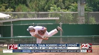 Bakersfield Train Robbers Home Opener [upl. by Htebazila863]