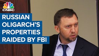 Russian oligarch with Putin ties sees his NYC and DC properties raided by FBI [upl. by Lindo381]