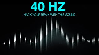 Pure 40 HZ Binaural Beats The Frequency for FOCUS MEMORY and CONCENTRATION [upl. by Kellda799]