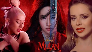 Sandy Christina Aguilera  Lealdade Coragem VerdadeLoyal Brave True From Mulan [upl. by Emelun]