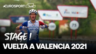 Vuelta a Valencia 2021  Stage 1 Highlights  Cycling  Eurosport [upl. by Virginie]