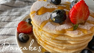 How to Make The Fluffiest Pancakes at Home • The Best Pancake Recipe [upl. by Linetta]