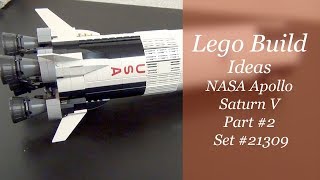 LEGO Build  NASA Apollo Saturn V Set 21309  Part 2 [upl. by Hollie571]