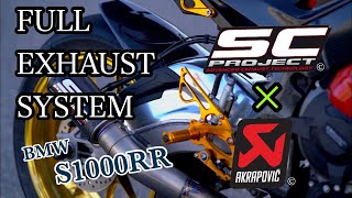 BMW S1000RR SC project full exhaust system エッセン フルエキ MotoFilm2 [upl. by Elton]