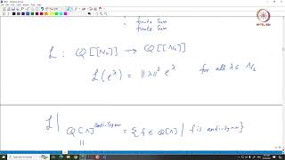 Lec 45 The Laplacian operator and the Weyl Character Formula [upl. by Swords]