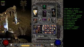 Diablo 2  Stormlash Drop  Holy Grail 491 out of 502  Rare Item [upl. by Arret]